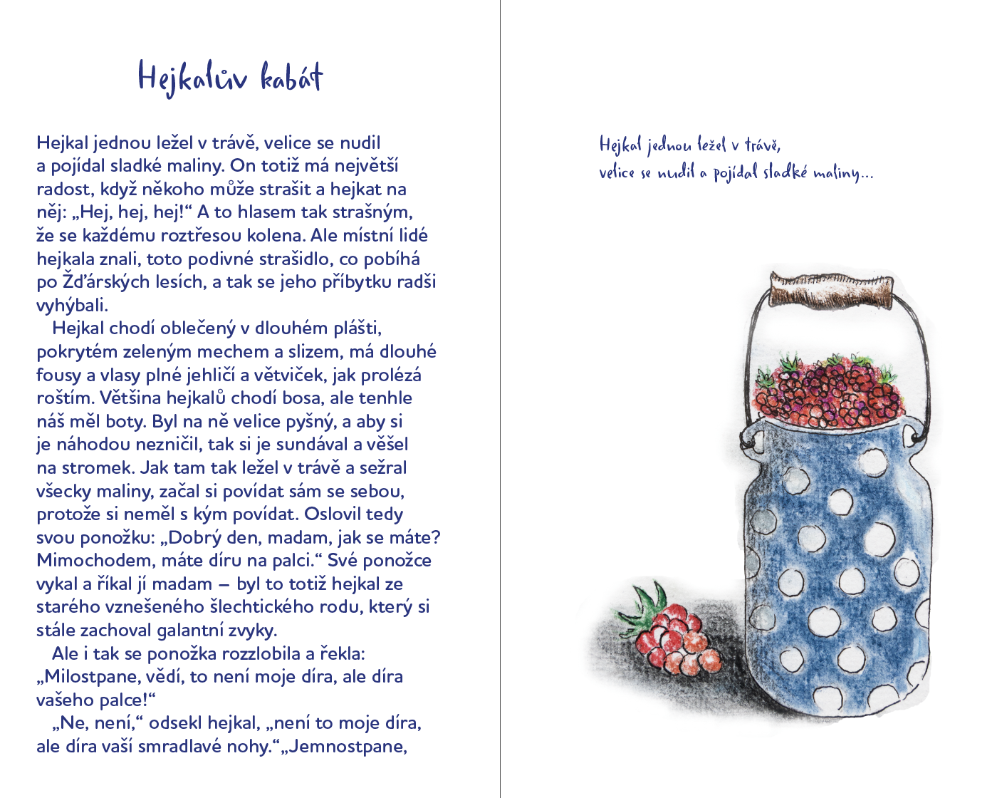 Vodníkův slib, Hejkalův kabát a další horácké pohádky